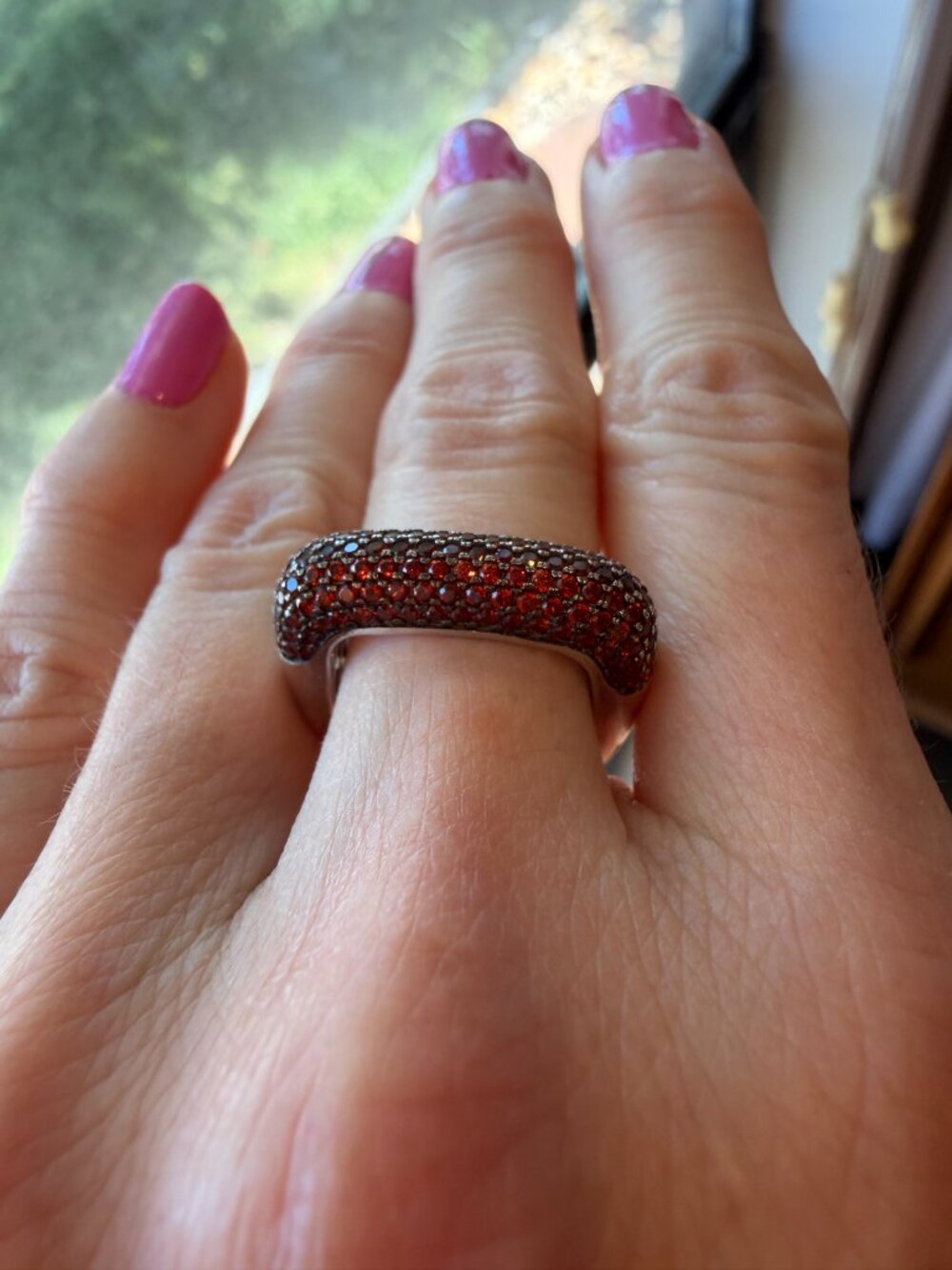 Rarities Fine Jewelry with Carol Brodie 2.34ctw Mozambique Garnet "Times Square"